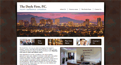 Desktop Screenshot of doylelawgroup.com